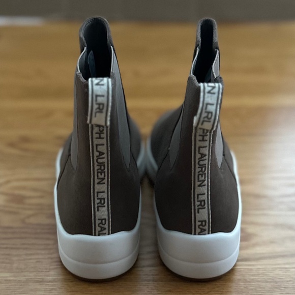 Lauren Ralph Lauren NWT Rylee Suede Slip On Sneaker Boot (8) - Picture 2 of 16
